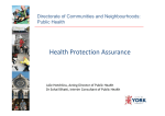 Health Protection Assurance
