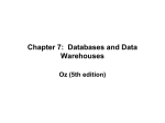 Chapter 8: Data and Knowledge Management