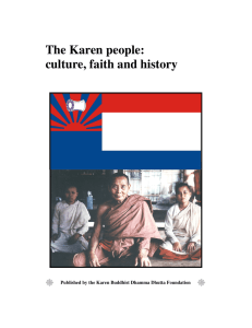 The Karen people: culture, faith and history