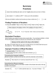 Multiplying Fractions