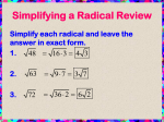 Quadratic formula and complex numbers