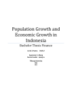 Population Growth and Economic Growth in