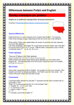 Differences between Polish and English