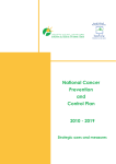 National Cancer Prevention and Control Plan