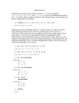 Mathematica (9) Mathematica can solve systems of linear equations