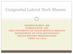 Congenital Lateral Neck Masses