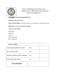 Lab Sheet#1 (10/05/2016) - Department of Mechanical Engineering