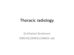 Thoracic radiology