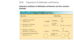 Preparation of Aldehydes and Ketones