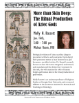 The Ritual Production of Aztec Gods Molly H. Bassett