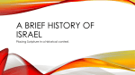 A Brief history of israel
