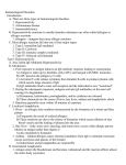 Immunologic Disorders Notes