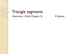 Triangle segments