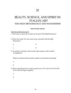 Chapter 22 Study Guide