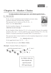 Chapter 8: Markov Chains