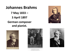 Johannes Brahms