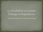 17-2 Mechanisms of Genetic Change