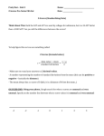 Unit 5 – Z-Scores Pre