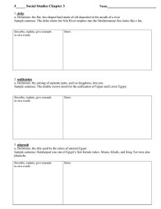 Social Studies Chapter 3