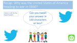 Lesson 24 AEC Short term causes of Civil War