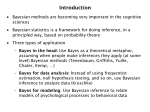 Informed prior - Bayesian Modeling for Cognitive Science