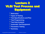 VLSI Test Process and Equipment
