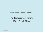 The Byzantine Empire