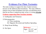 Evidence For Plate Tectonics