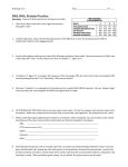 DNA-RNA-Protein Practice Hwk