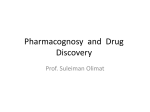 IV. The role of natural products in drug discovery
