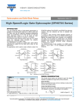 High-Speed/Logic Gate Optocoupler (SFH67XX Series)