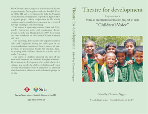 Theatre for development
