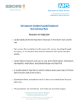 ESOPS caudal epidural patient information