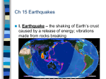 Notes on Earthquakes