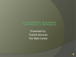 Number Bases
