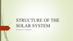 structure of the solar system