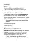Determinants of Myocardial oxygen demands (MVO2)