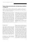 Factors influencing in mangroves biodiversity and distributional