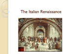 The Italian Renaissance