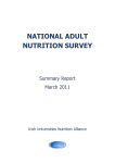 national adult nutrition survey