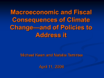 Fiscal Implications of Climate Change