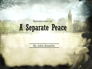A Separate Peace Powerpoint