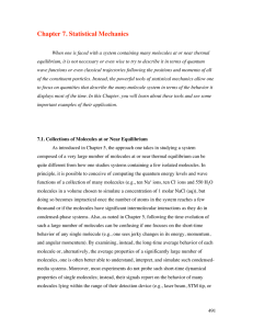 Chapter 7. Statistical Mechanics