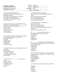 Practice 3 exam with answers