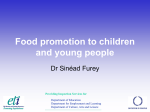 Food Promotion to Children and Young People
