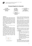 Proposed Negative Ion Generator - International Journal of Applied