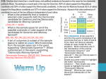 Warm Up 3.1.4 What are the chances of both events?