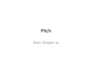 Pitch