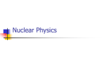 Nuclear Physics