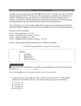 Chemistry 30: Organic Chemistry * An Introduction